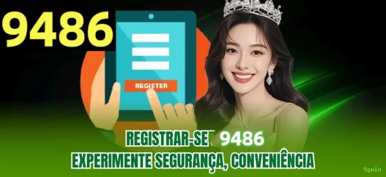 Imagem promocional do login da 5gwin